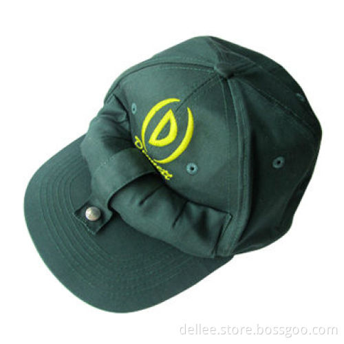 Fishing Cap with Nylon Mesh, with Hidden Mosquito Net